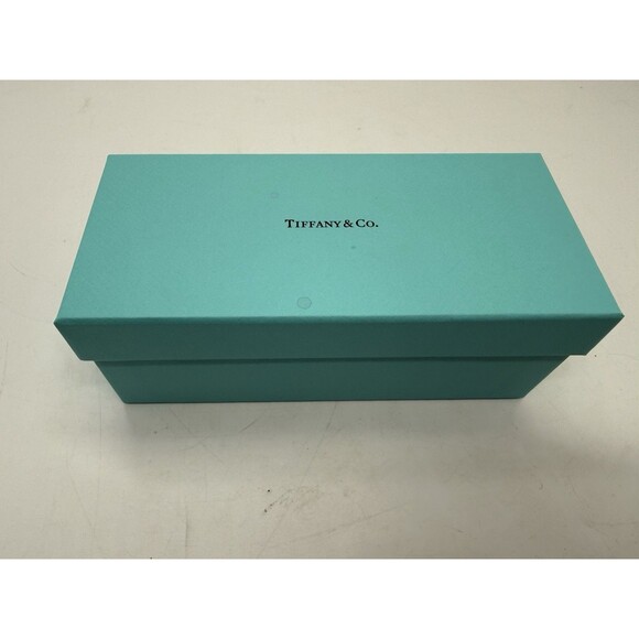 Empty Tiffany & Co. Glasses Box w Certificate of Authenticity Paperwork Box ONLY - Picture 1 of 10